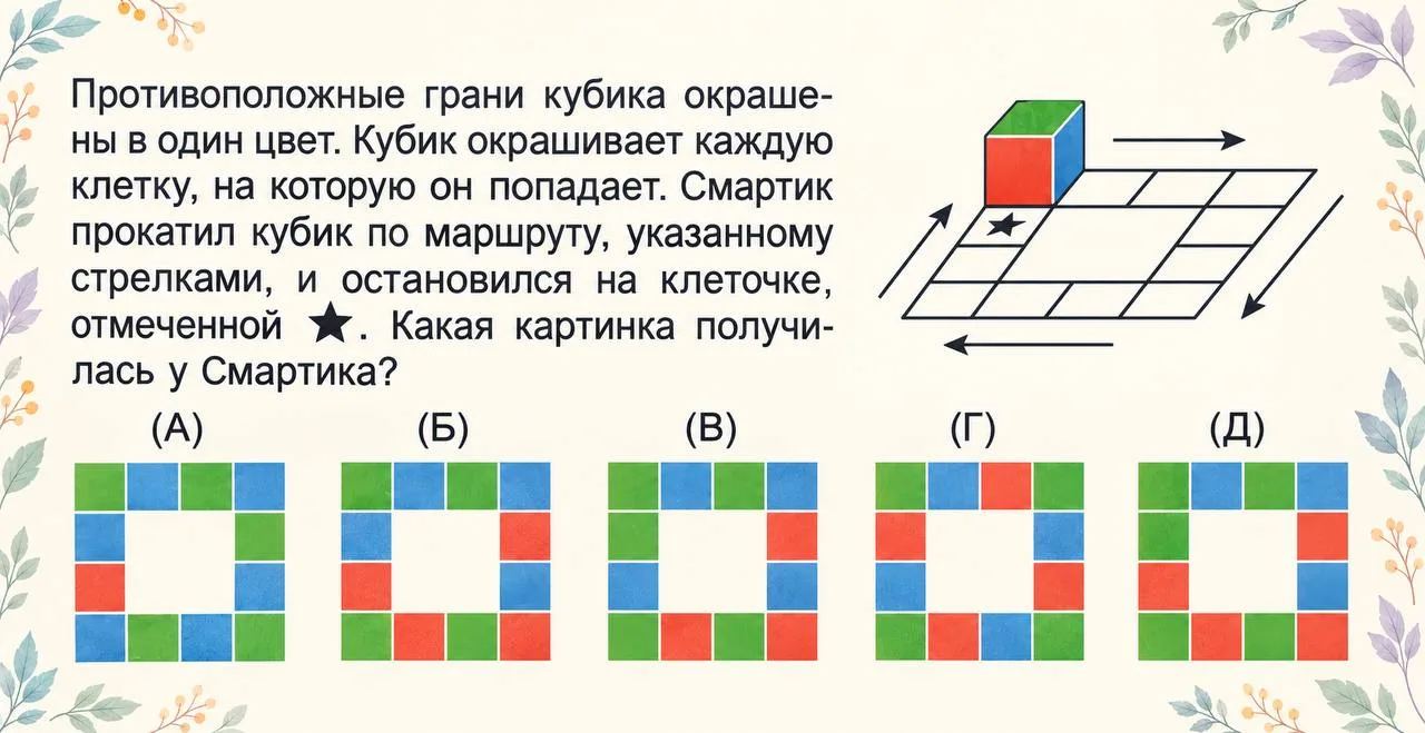 Упражнение развивает зрительное внимание, рабочую память и умение планировать последова...
