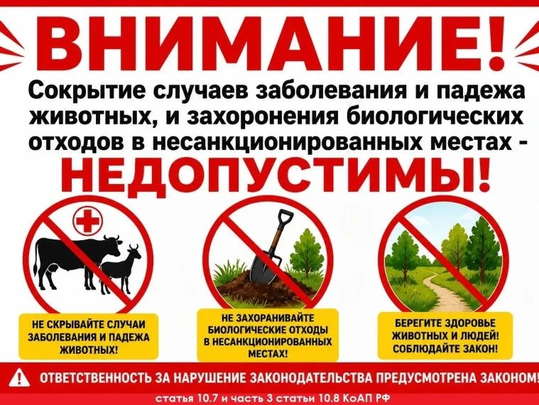 ⚠️Внимание, владельцы животных!