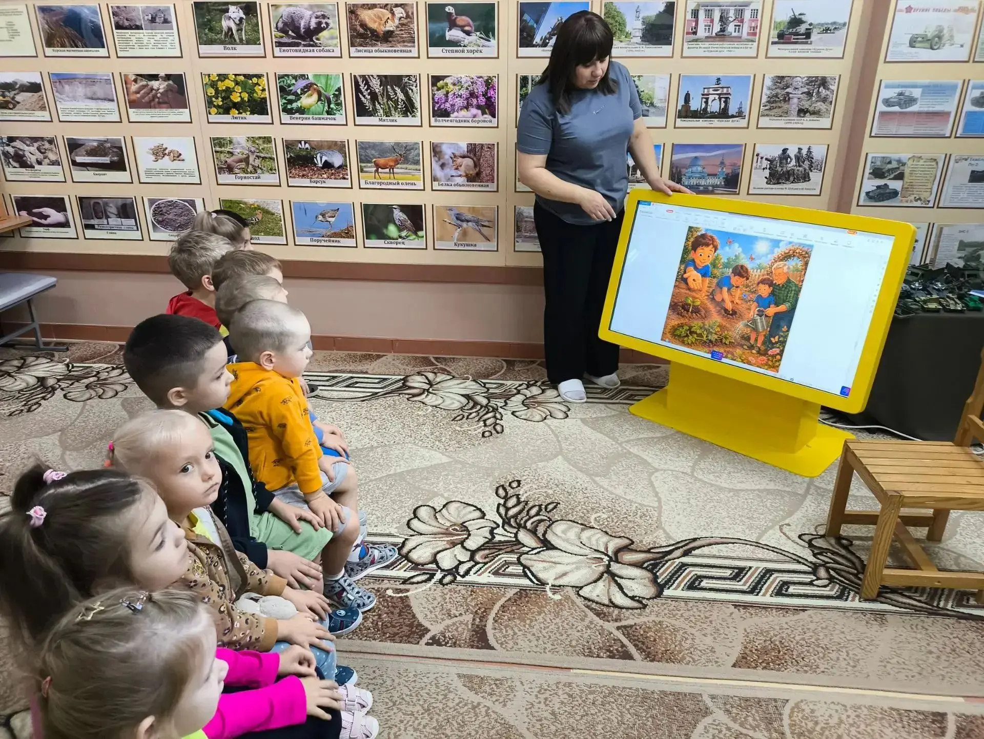 🍁В рамках проекта «Добрые игры», в средней группе № 7  прошла  тематическая неделя, по...