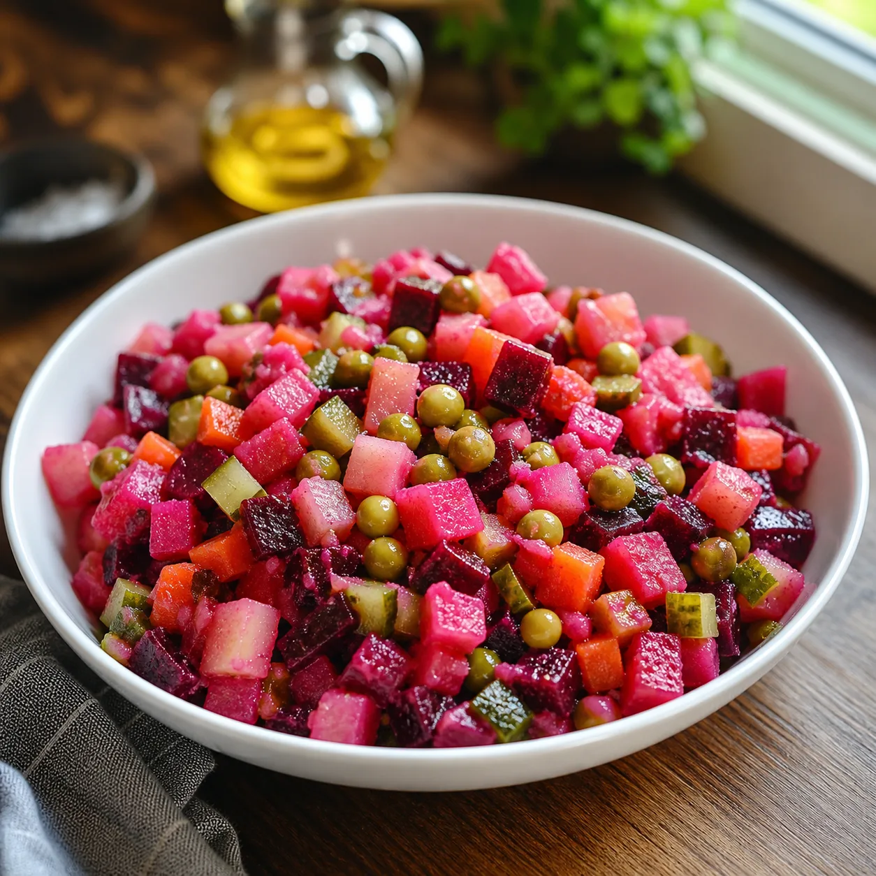 Винегрет на стол без лишней возни
