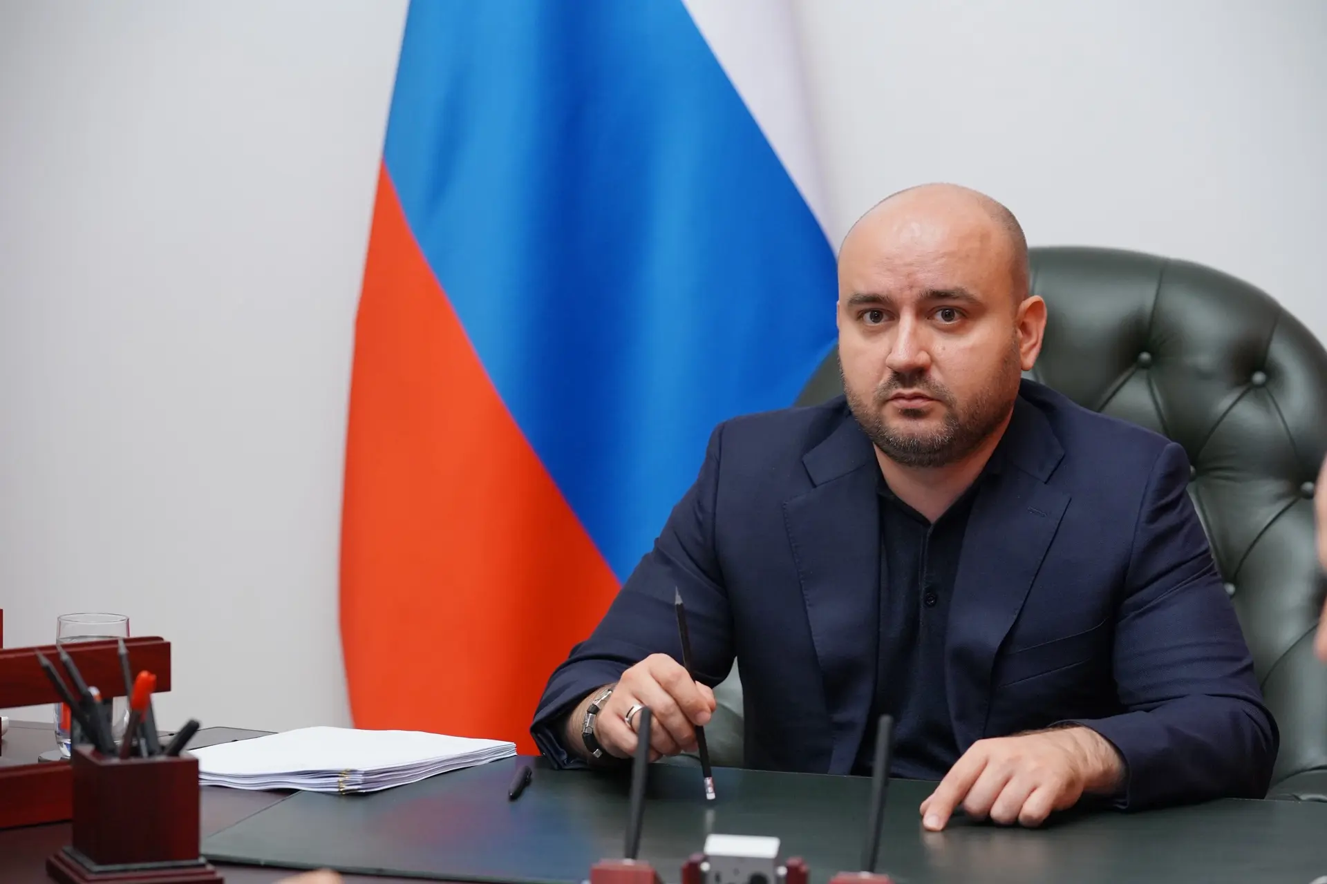 Принял участие по ВКС в совещании, которое провел полпред Президента РФ в Приволжском ф...