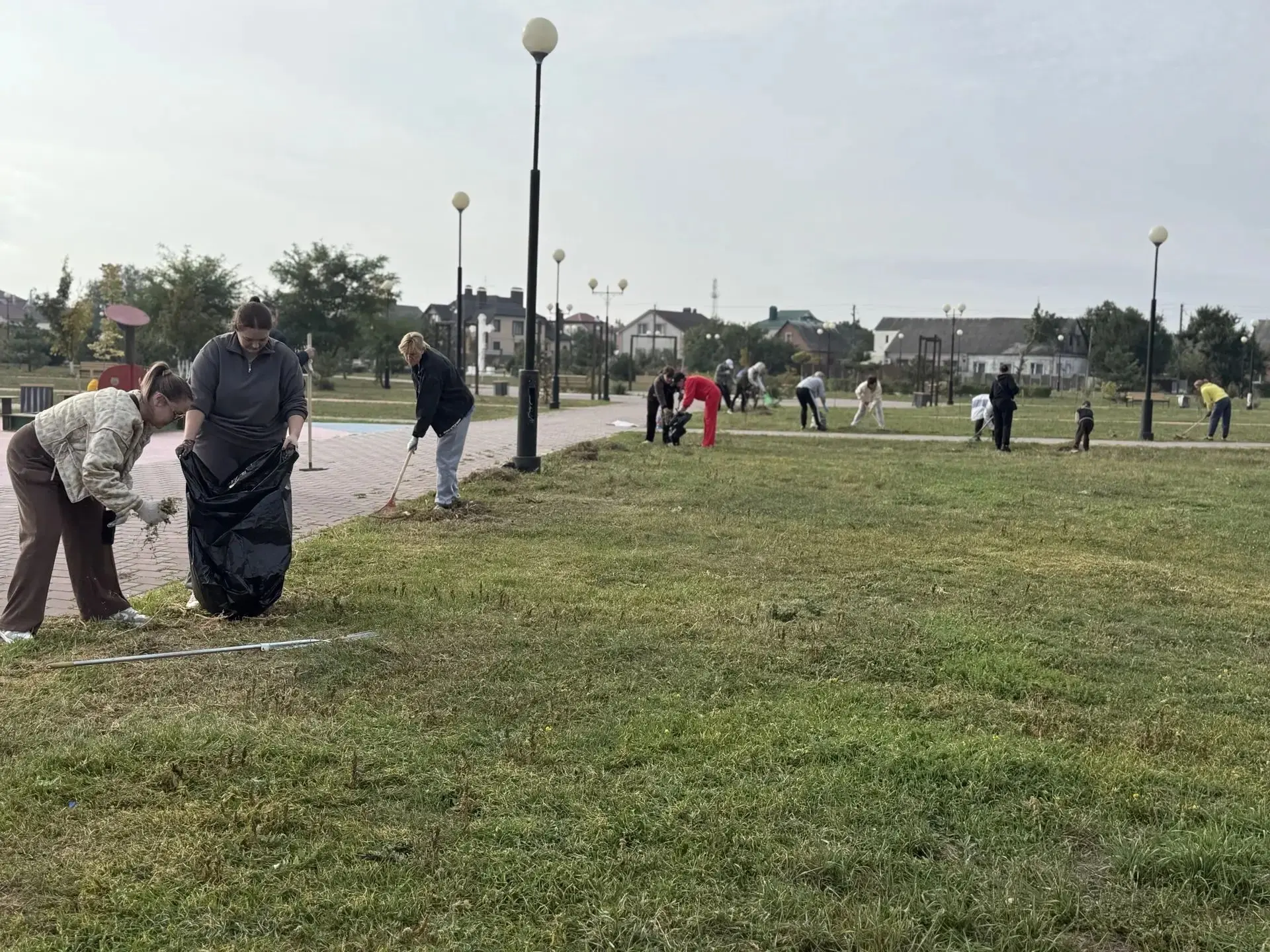 🌳 Городской субботник в парке «Дружбы народов»