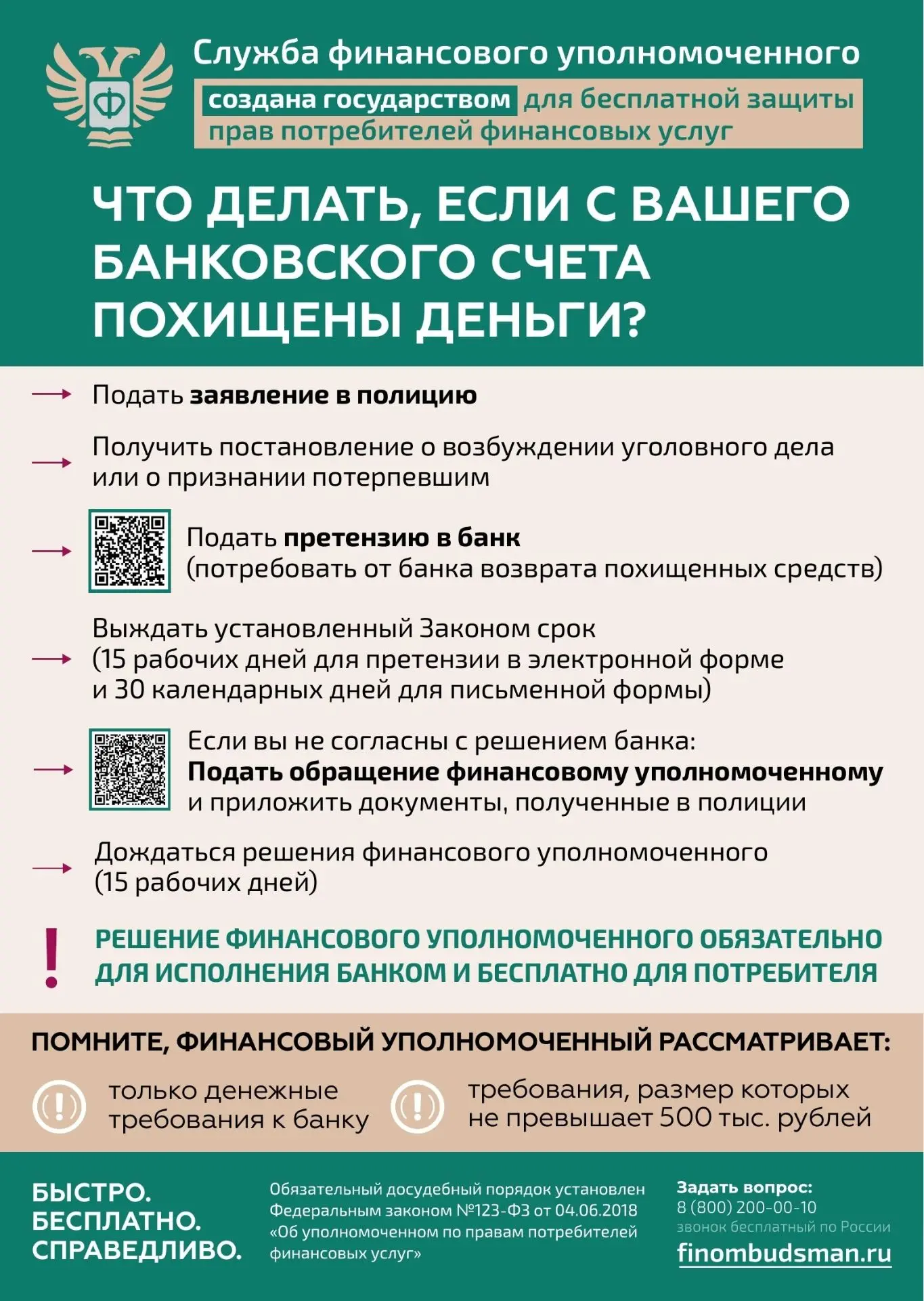 Если с вашего банковского счета похищены деньги, а банк отказывается их вернуть, необхо...