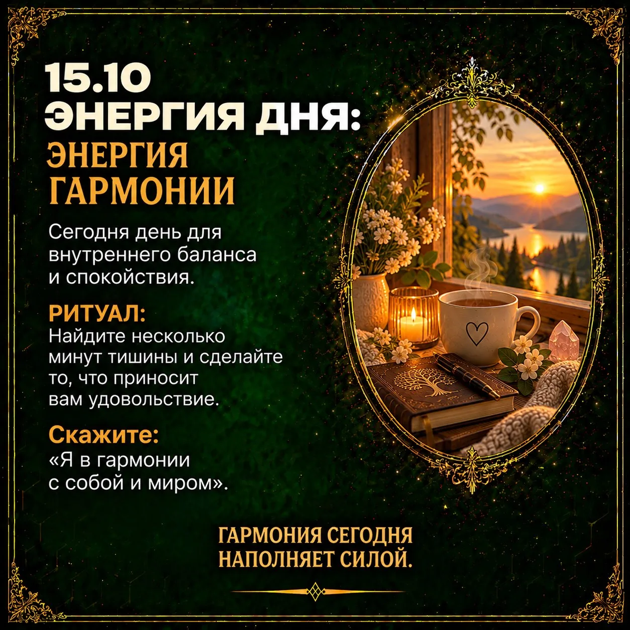 Энергия гармонии 💫
