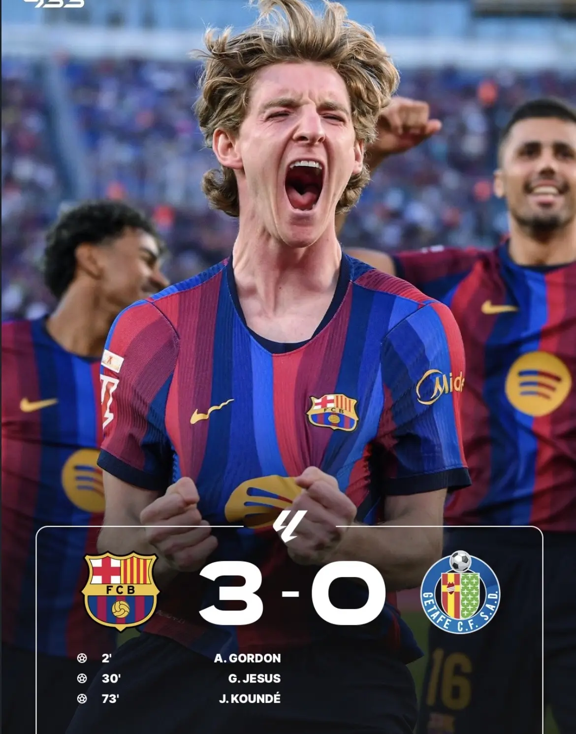 🏁 «Барселона» не оставила шансов «Хетафе» — 3:0!
