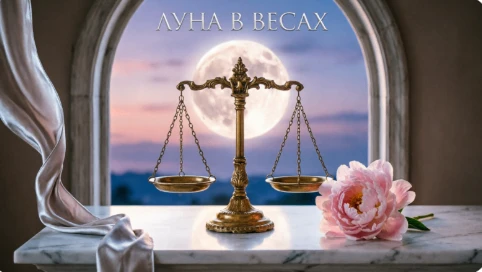 🕊️ Луна в Весах (9 октября -11 октября)