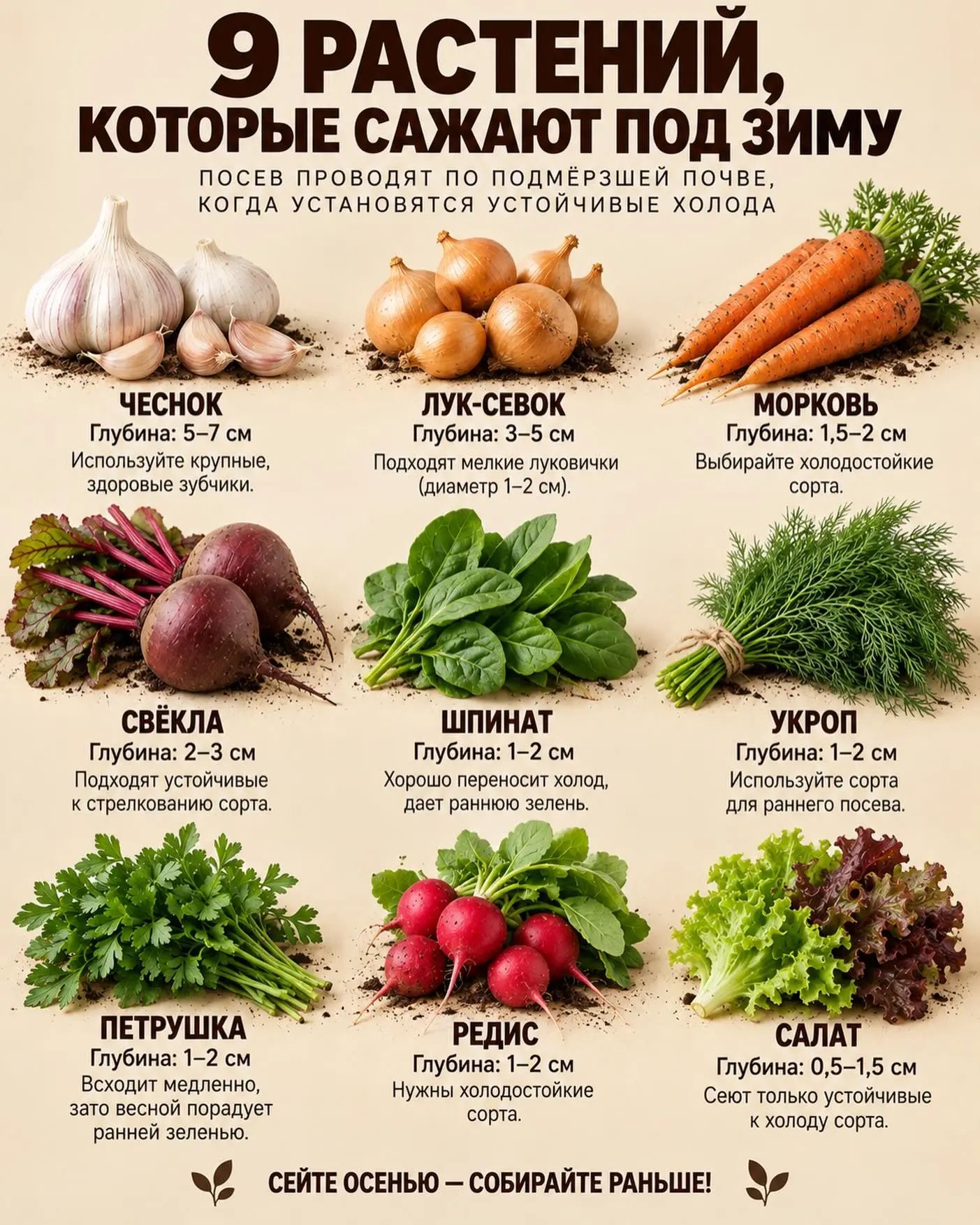 🌱 НЕ ЖДИТЕ ВЕСНЫ! ЭТИ 9 РАСТЕНИЙ МОЖНО ПОСАДИТЬ УЖЕ ОСЕНЬЮ!