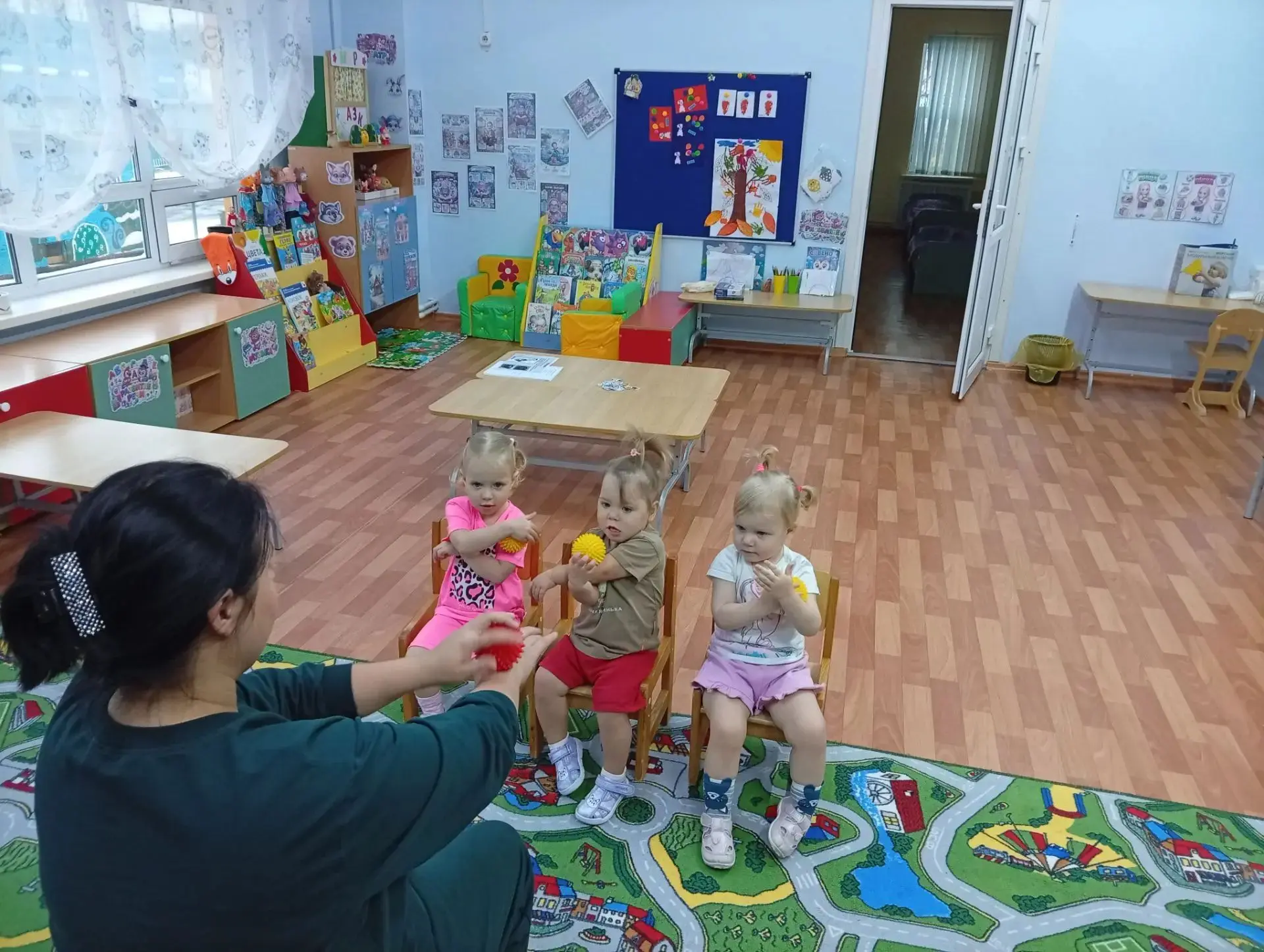 🗣В младшей группе прошло увлекательное занятие по общеразвивающей программе «Учимся го...