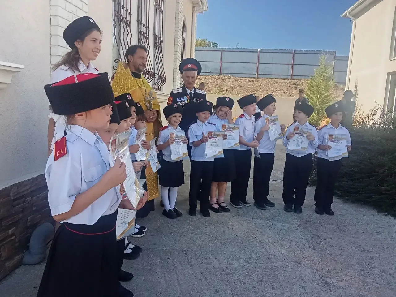 🎉 Торжественное посвящение в казачата! 🎉