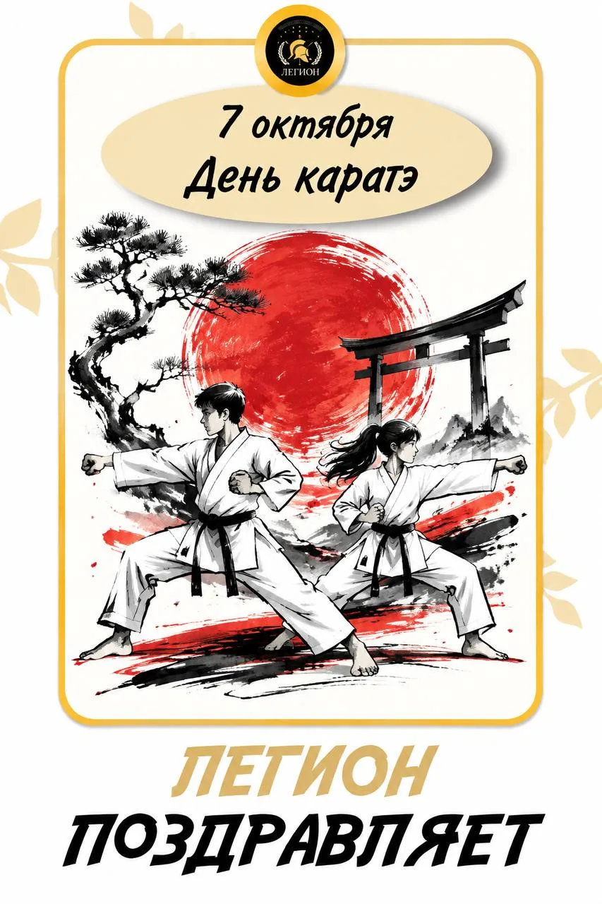 С Всемирным днём каратэ! 🥋🌍✨