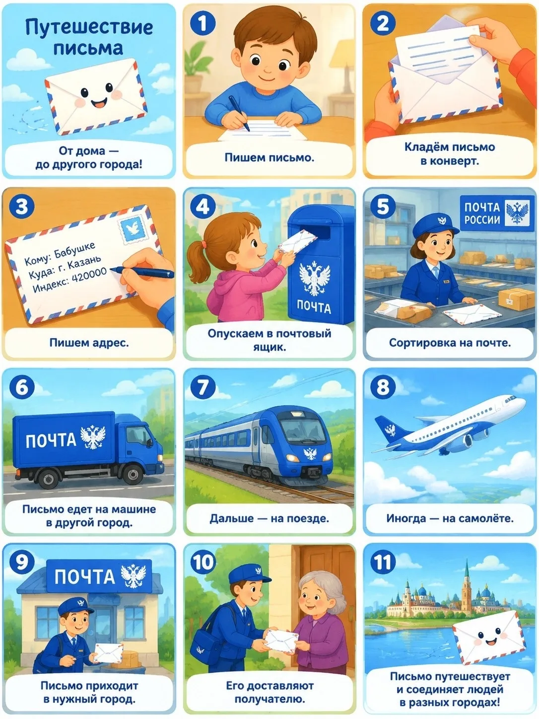 Путешествие письма