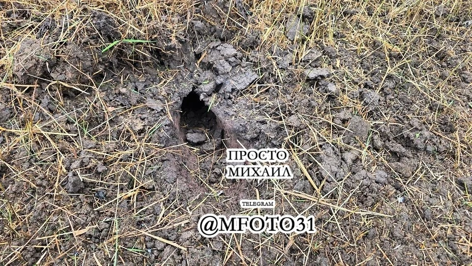 Шебекино. Момент вчерашней атаки на припаркованный автобус и последствия.