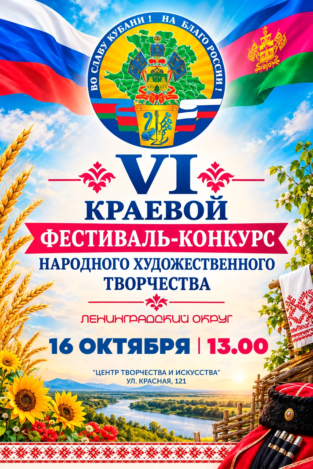 Уважаемые жители и гости станицы Ленинградской!
