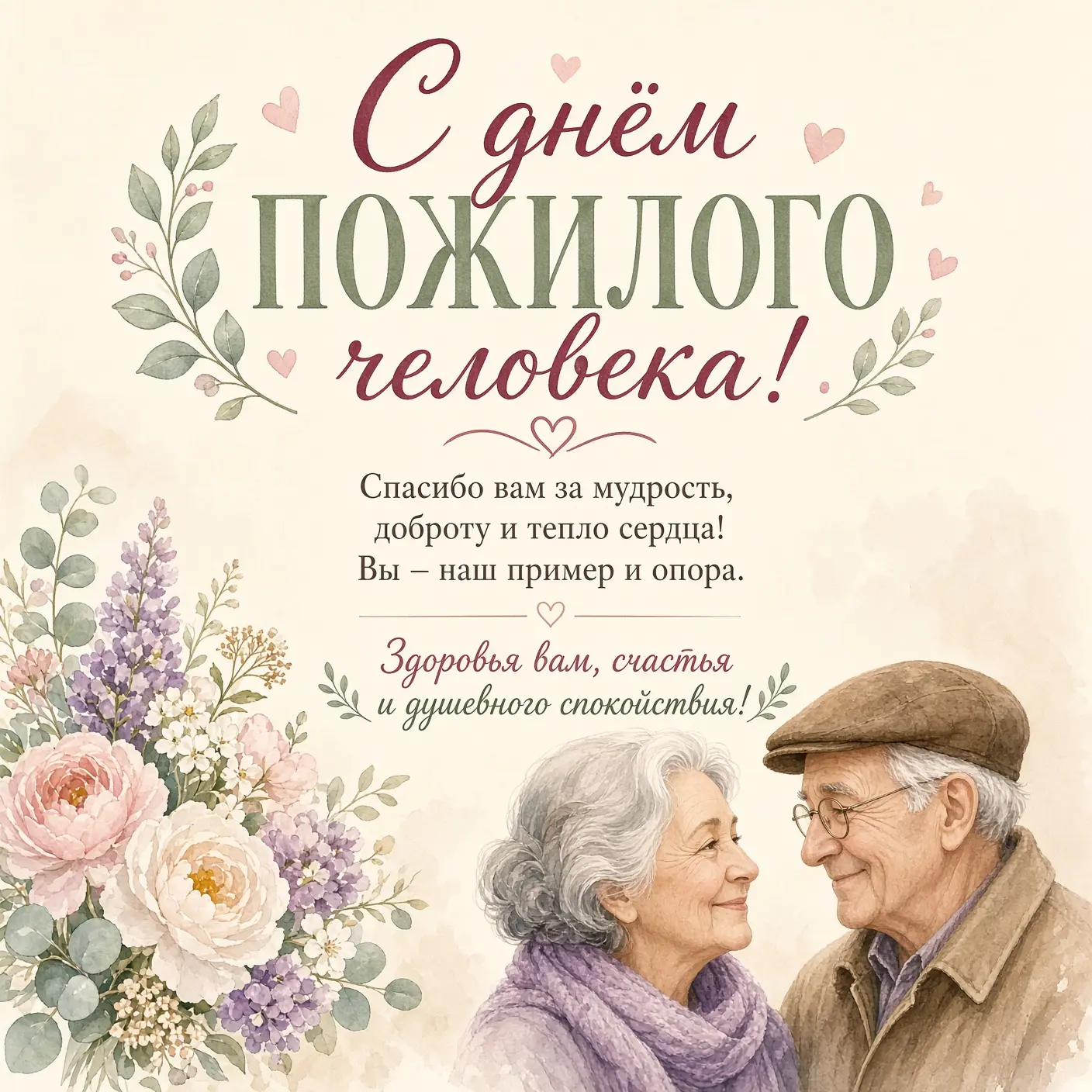 С Днем пожилого человека!