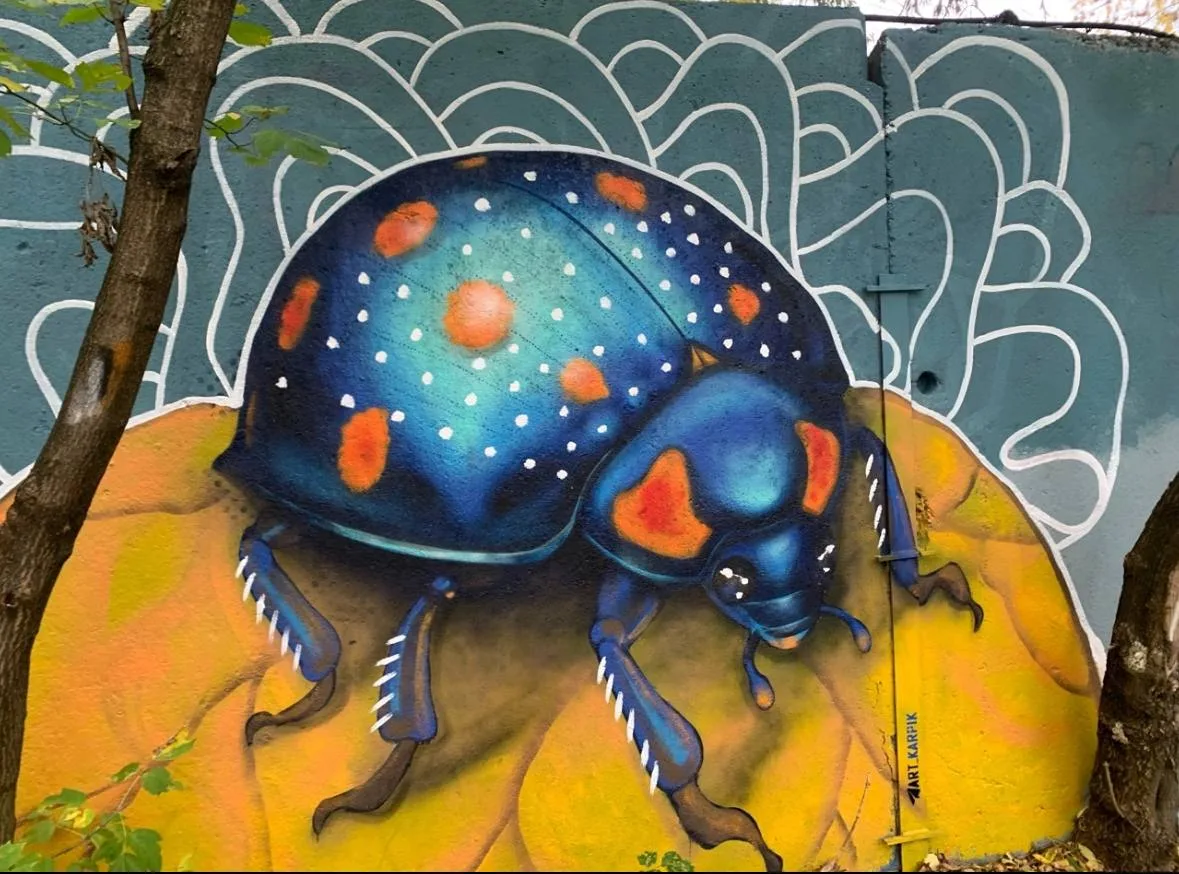 Творчество художников на улице Заречье 🎨