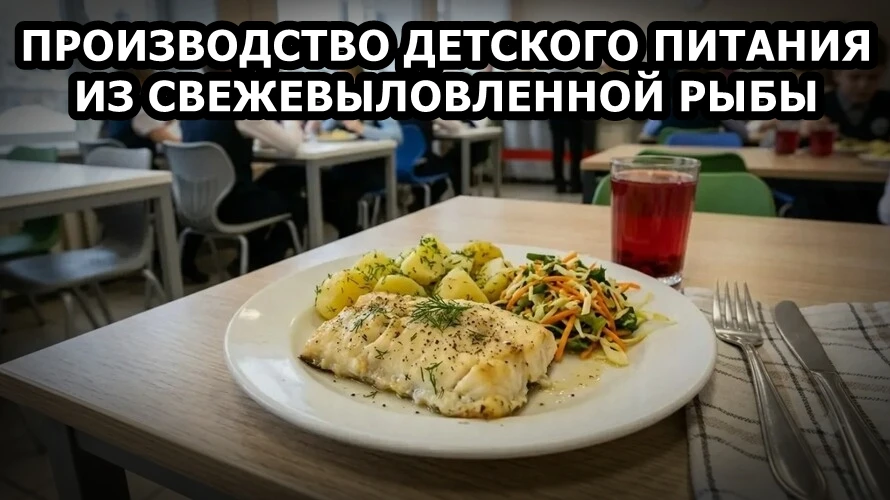 🐟 На Камчатке есть условия для создания питания из рыбы
