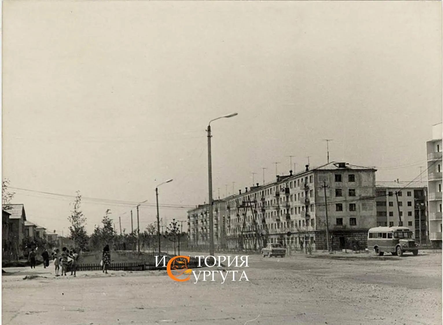 Микрорайон "Строитель", 1975 год