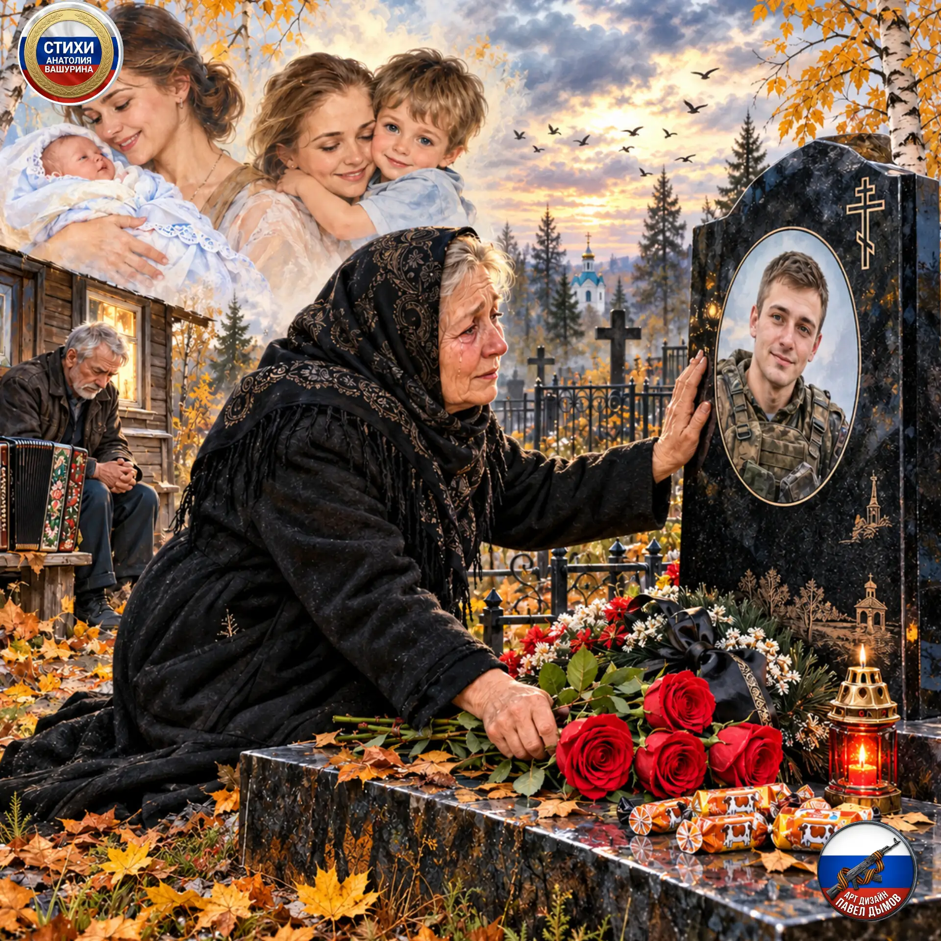 "Разговор с погибшим сыном"