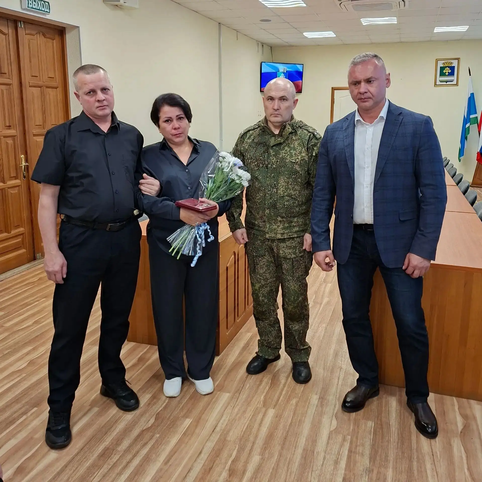 По указу Президента России были вручены ордена Мужества бойцам специальной военной опер...