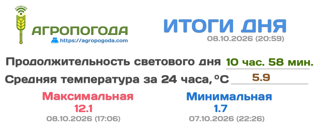 Итоговая сводка на 08.10.2026 (20:59)
