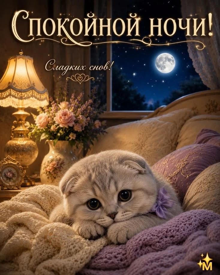 Доброй ночи 💖