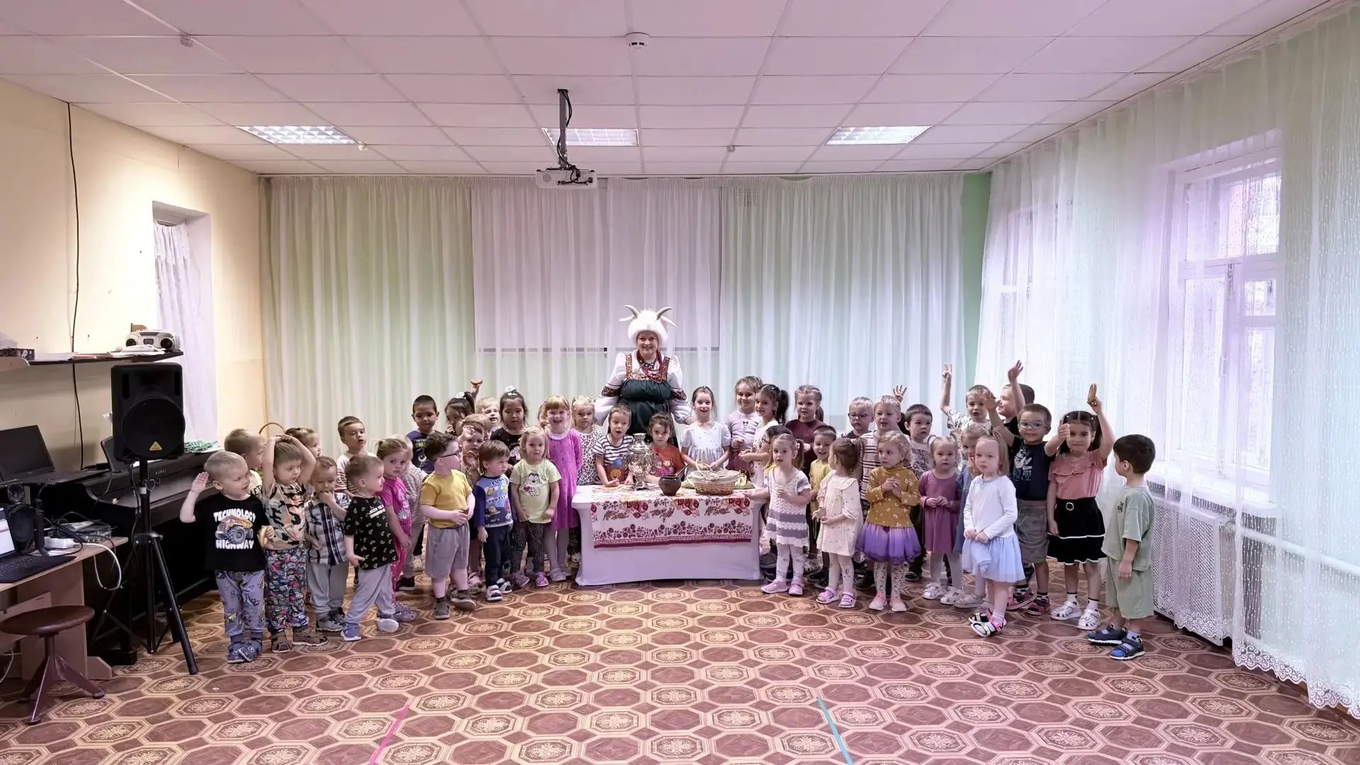 С этого года дошкольное отделение участвует в федеральном проекте "Добрые игры", главна...