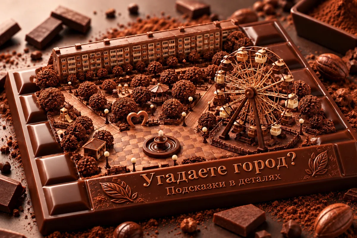 🍫12 октября — День шоколадных сюрпризов! И города тоже попали в шоколадную историю
