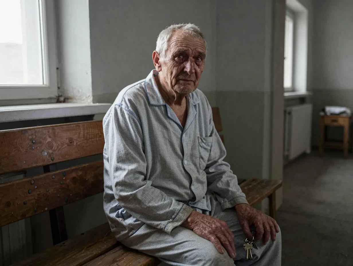 — У меня собака там от жажды воет, — заплакал дед. Я молча убрала тонометр в карман