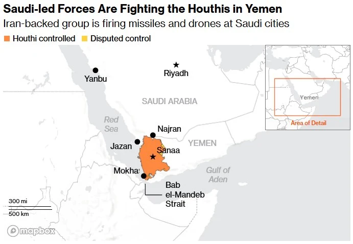 🇸🇦⚔️США всё же могут быть втянуты в конфликт Саудовской Аравии и хуситов. Удары по гл...