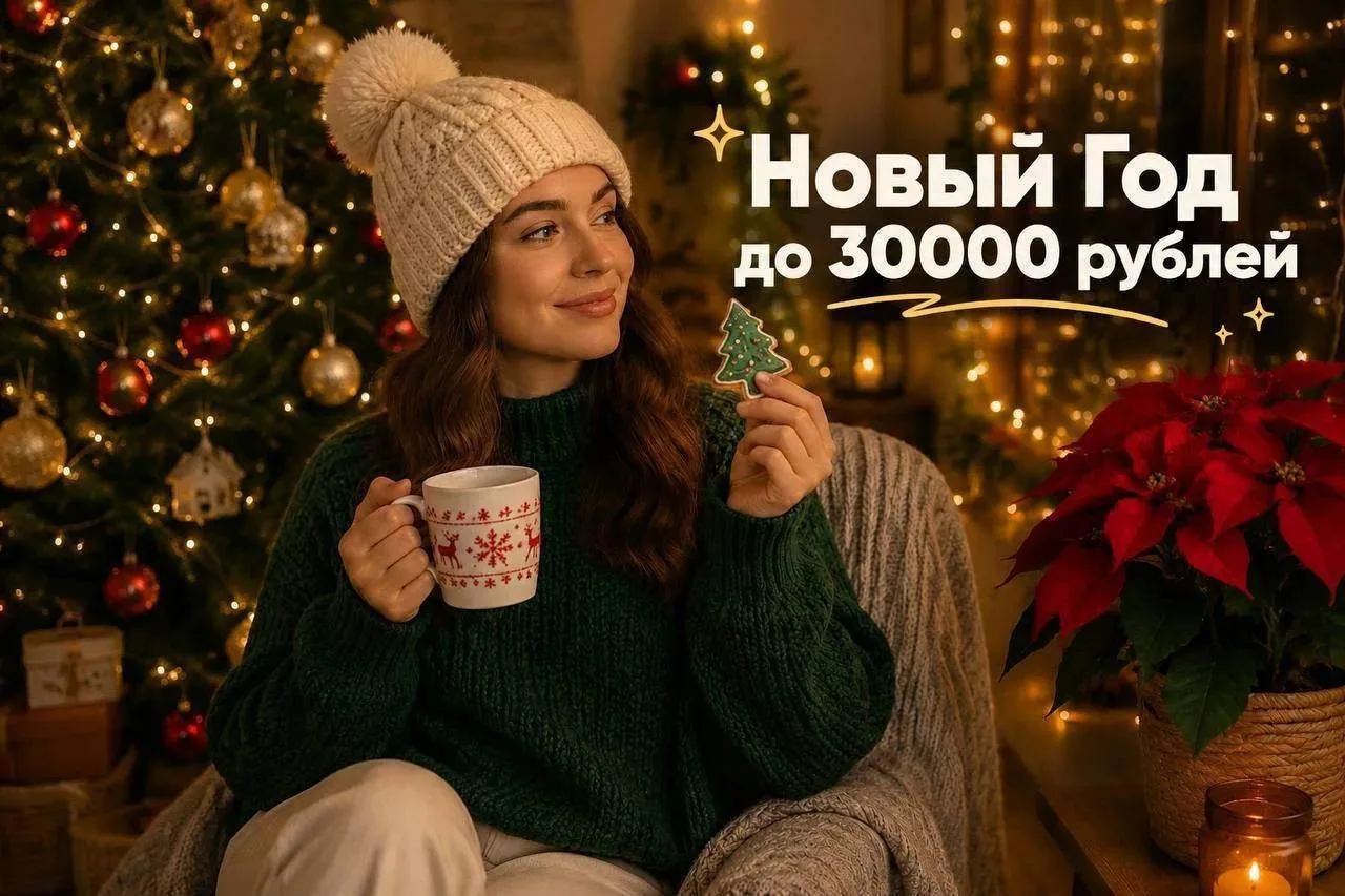 Новый год до 30 000 рублей - сказка доступнее, чем кажется!