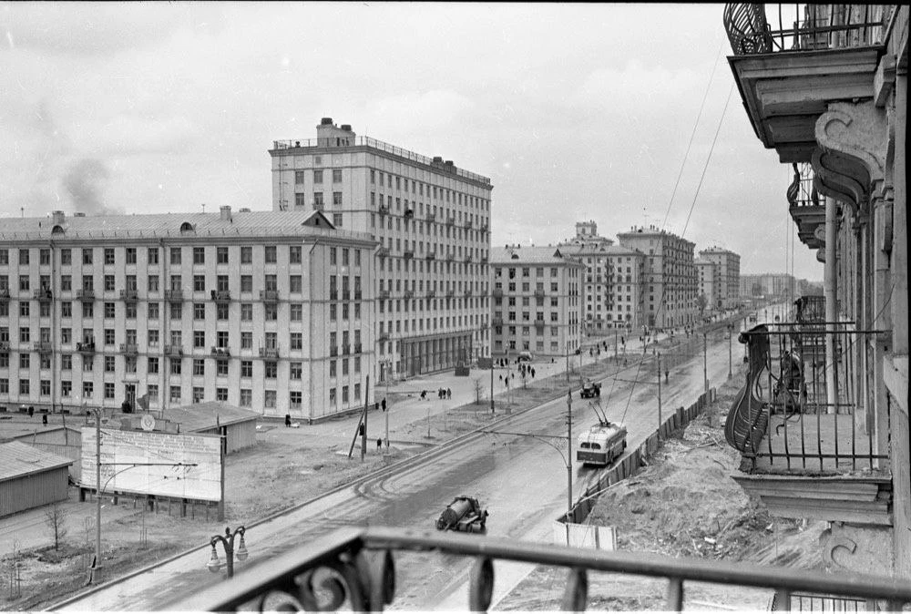 📸 Хорошёвское шоссе в 1965 году