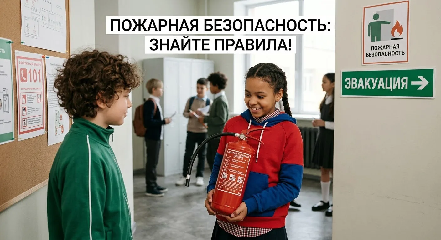 🔥 Пожарная безопасность: правила, которые спасают жизни! 🔥