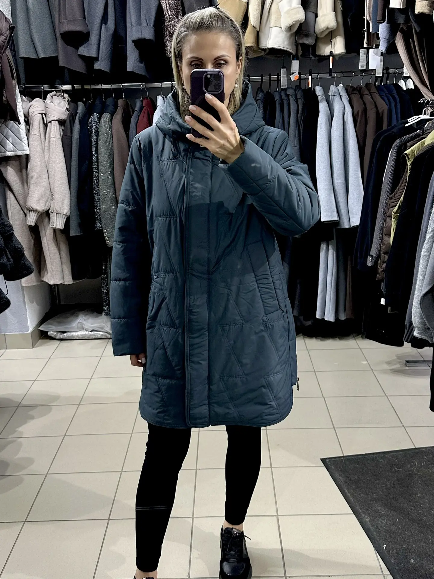 Пальто демисезонное
