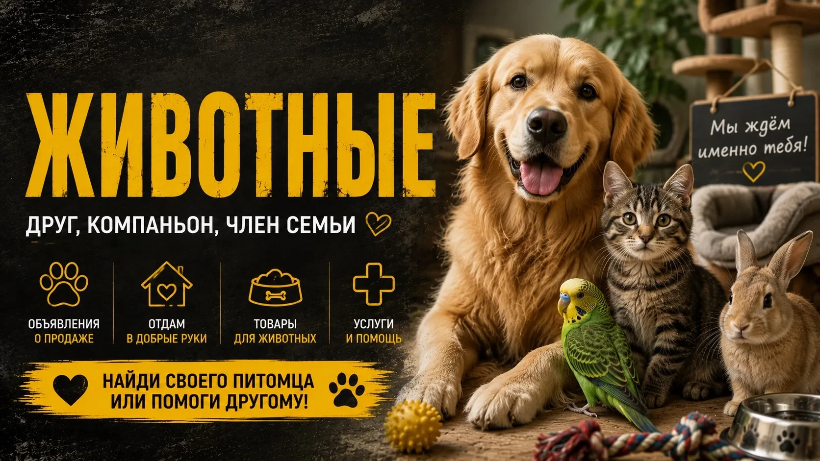 🐶 ЖИВОТНЫЕ