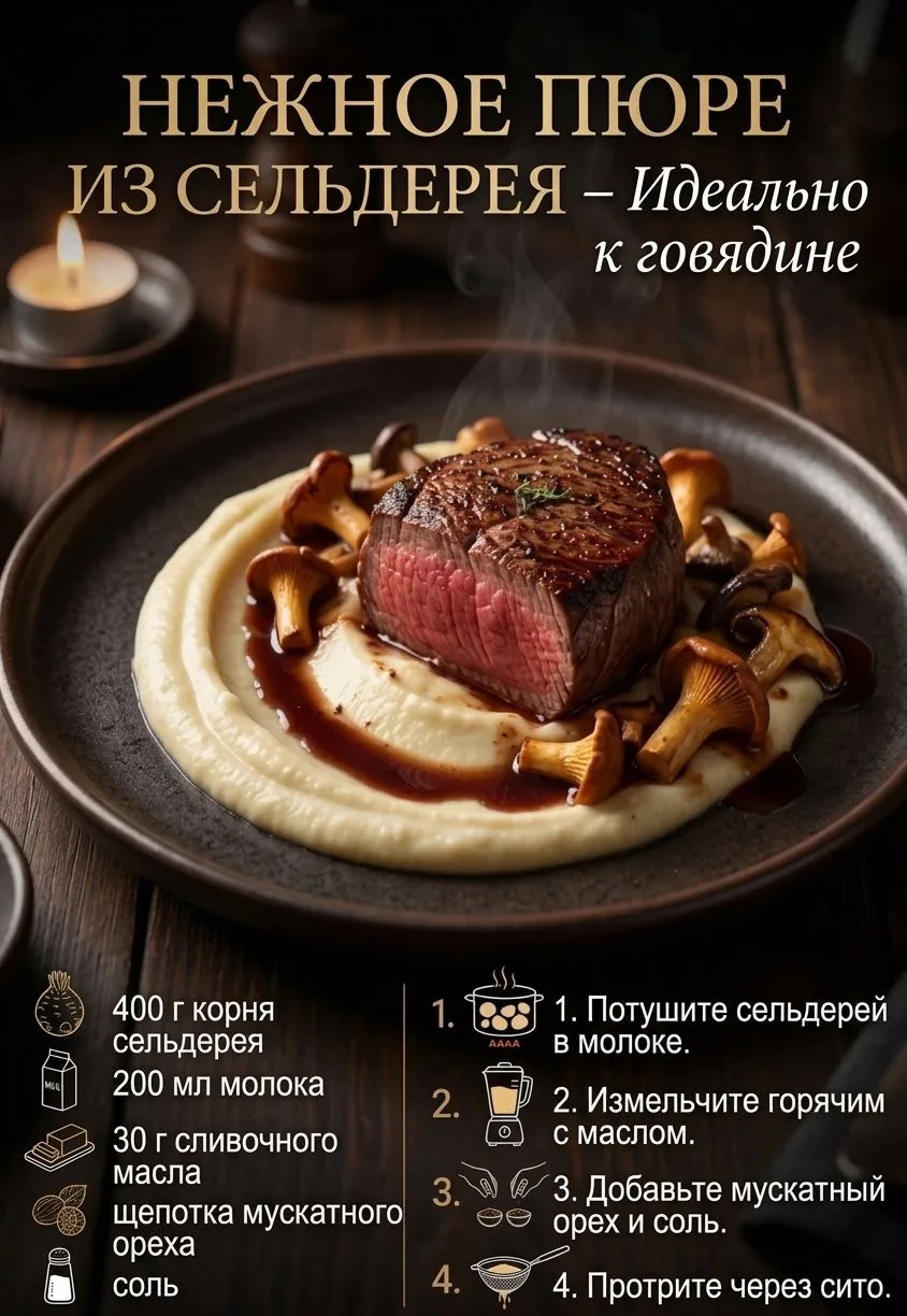 5 рецептов пюре
