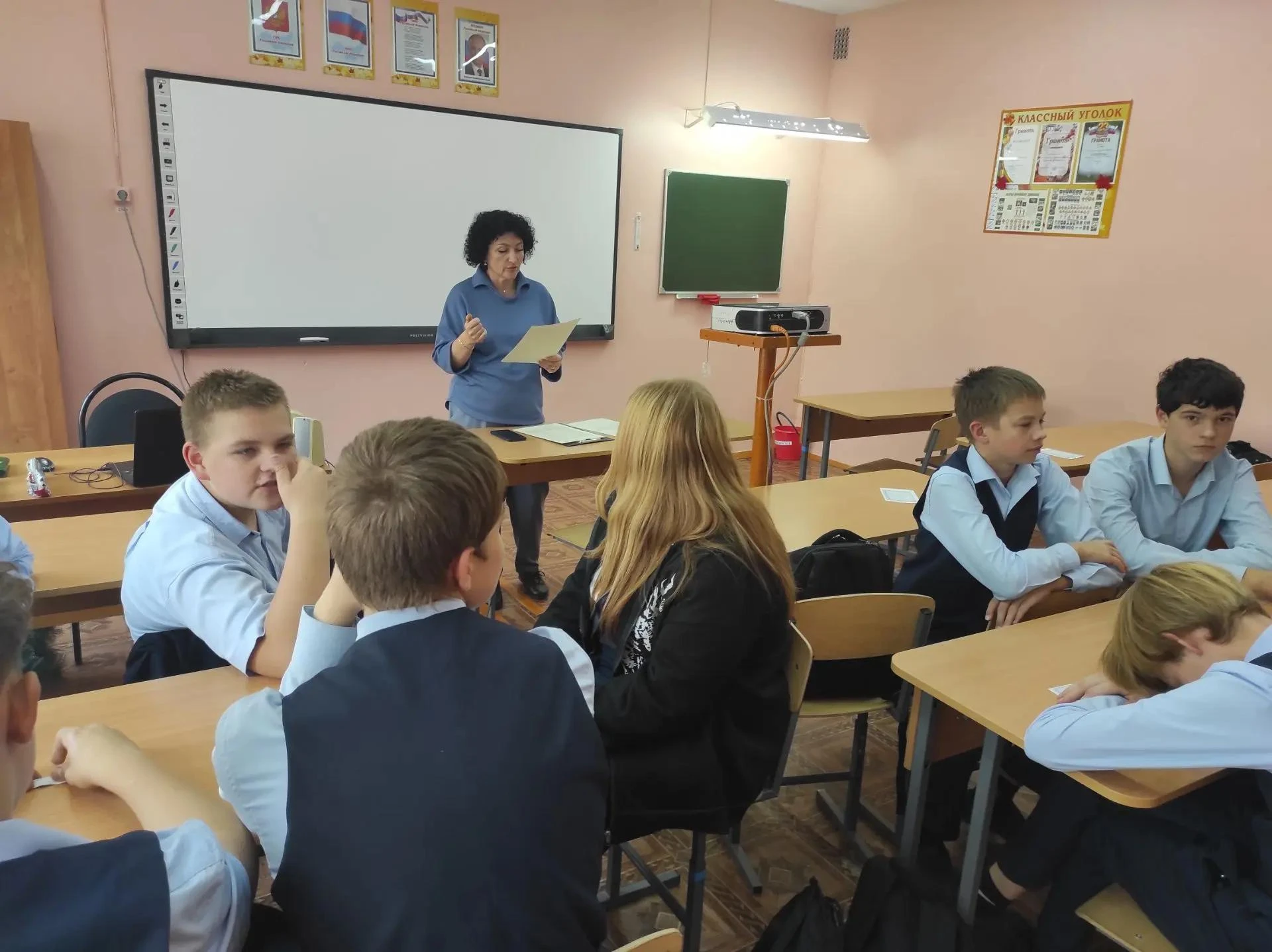 В нашей школе прошла профориентационная проба для старшеклассников
