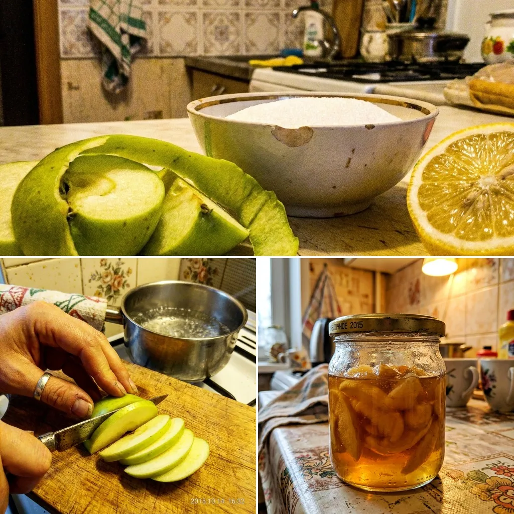 🍏 ВАРЕНЬЕ ИЗ ЯБЛОК ПРОЗРАЧНОЕ