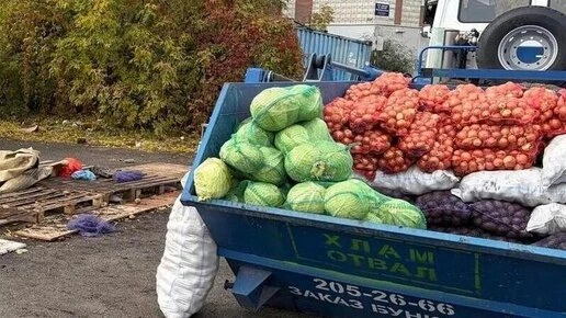 Около 8 тонн овощей изъяли у нелегальных торговцев в Новосибирске