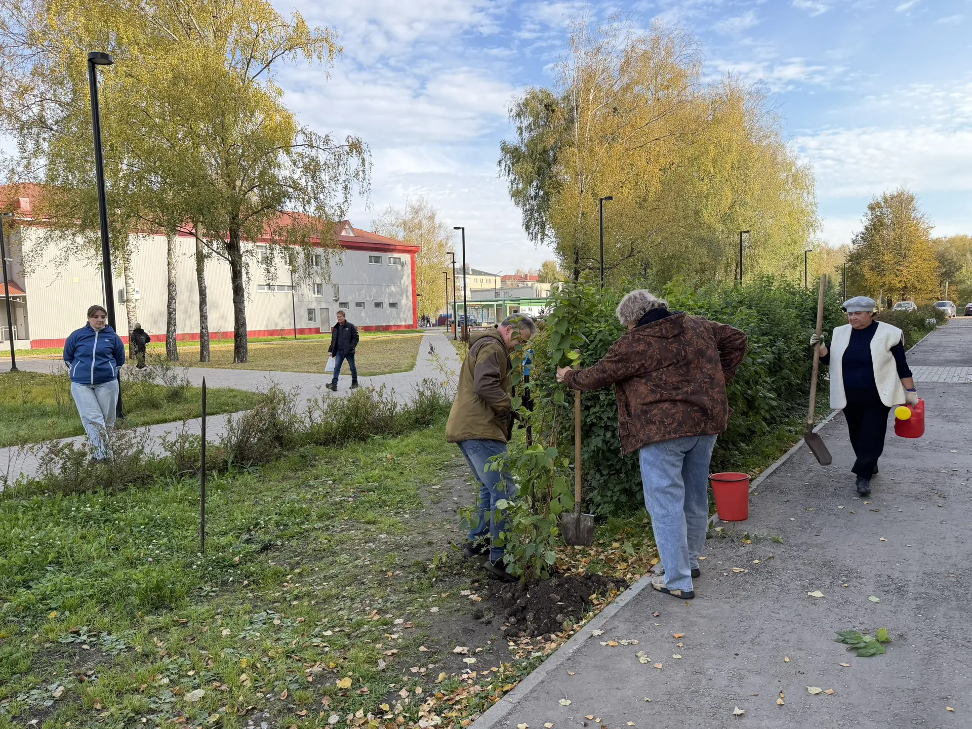 🍂 Октябрь - месяц озеленения!