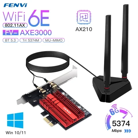 Сетевая карта Intel AX210 Wi-Fi 6E