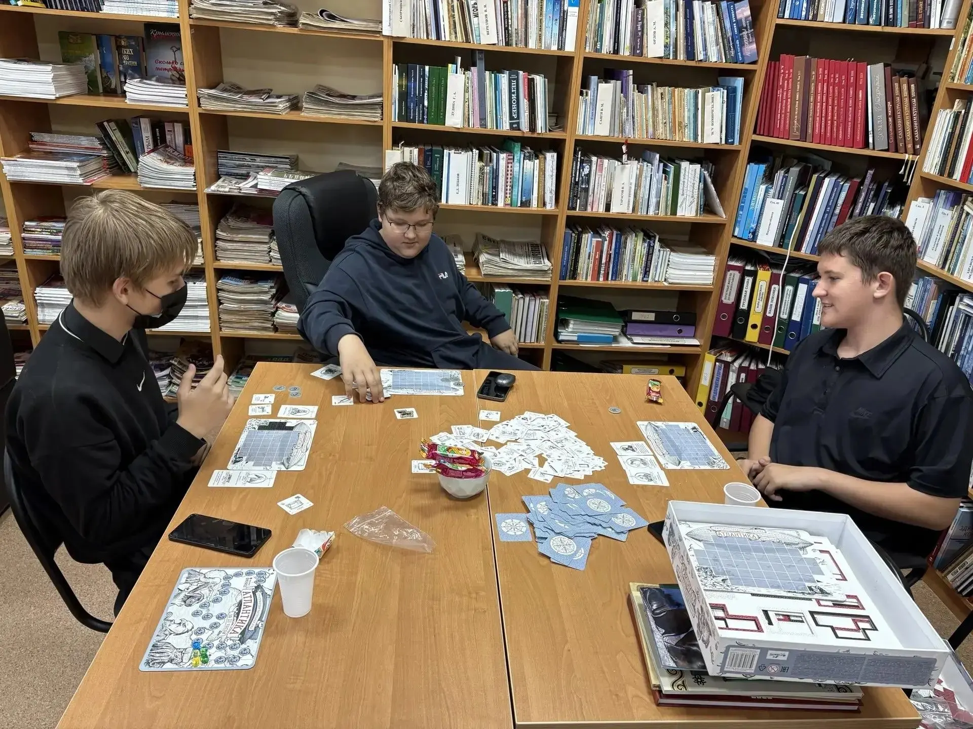 ↪️ В Центральной городской библиотеке им. Е.Д. Лебкова продолжает работу современное пр...