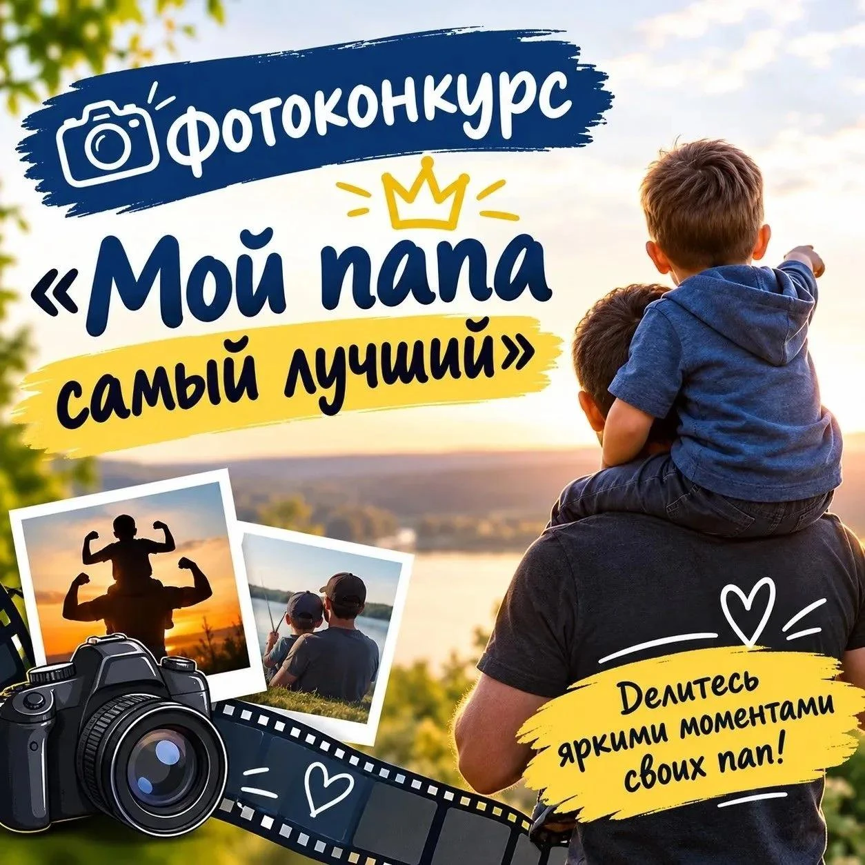 📢 Дорогие друзья! 18 октября в России отметят День отца.