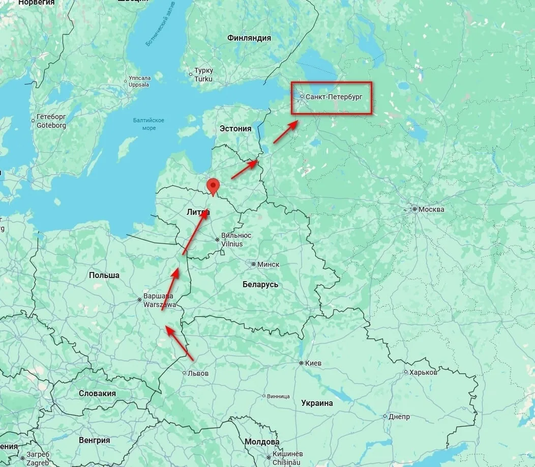 Во время сегодняшней атаки на Санкт-Петербург украинские БПЛА-камикадзе снова использов...