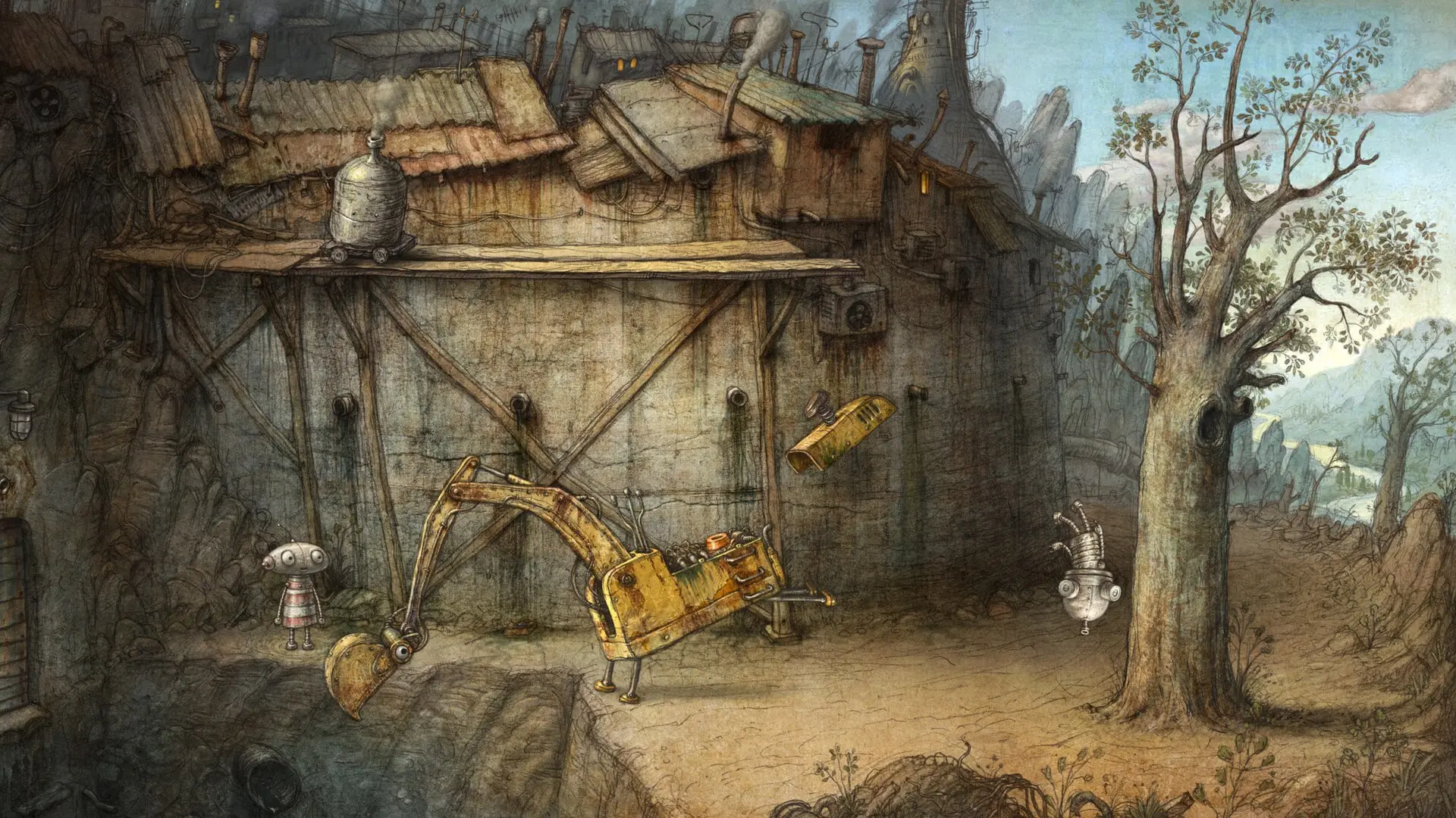 Ура!! Спустя 17 лет анонсирована вторая часть легендарной головоломки «Machinarium» от ...