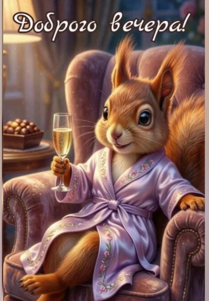 Вечерние интересные открытки 🤎💜🧡