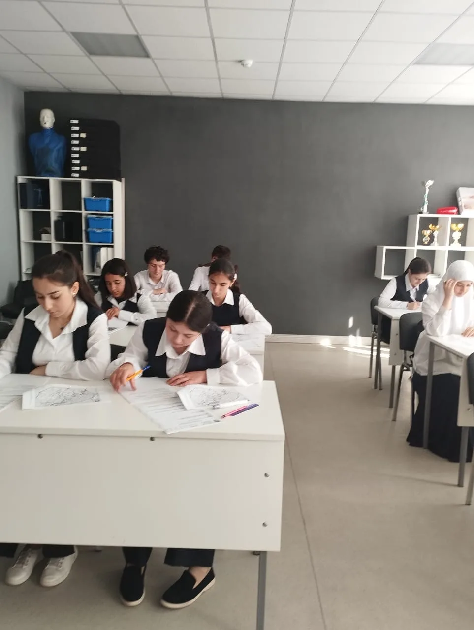 В МКОУ «Ахтынская СОШ № 2» им. В. Эмирова прошёл школьный этап Всероссийской олимпиады ...