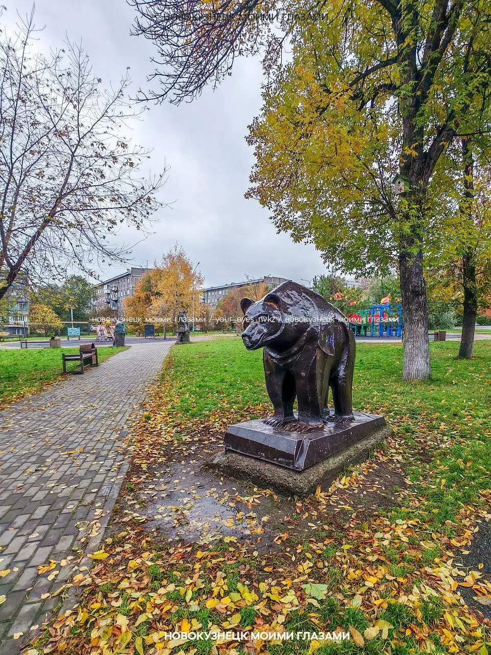 Кузнецк, сад Алюминщиков.