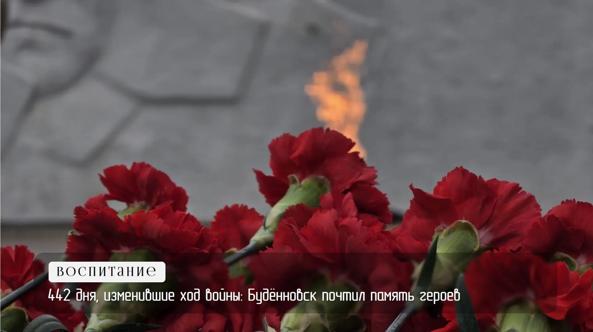 442 дня, изменившие ход войны: Будённовск почтил память героев
