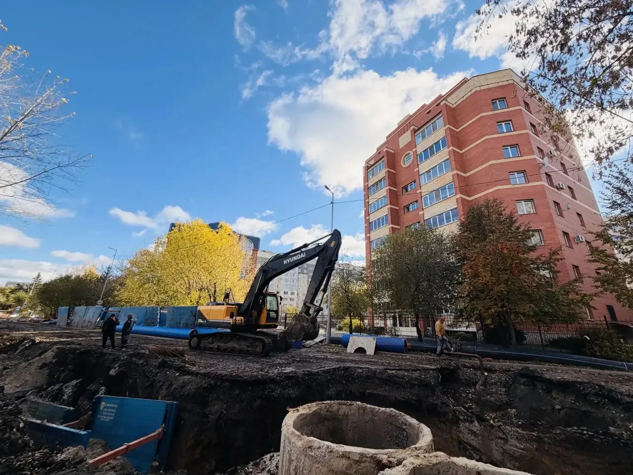 В этом году в Кургане завершается несколько крупных ремонтов объектов ЖКХ.