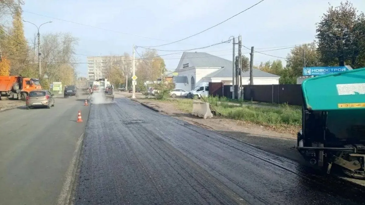 🚧 В Иванове семь участков дорог ремонтируют с опережением графика